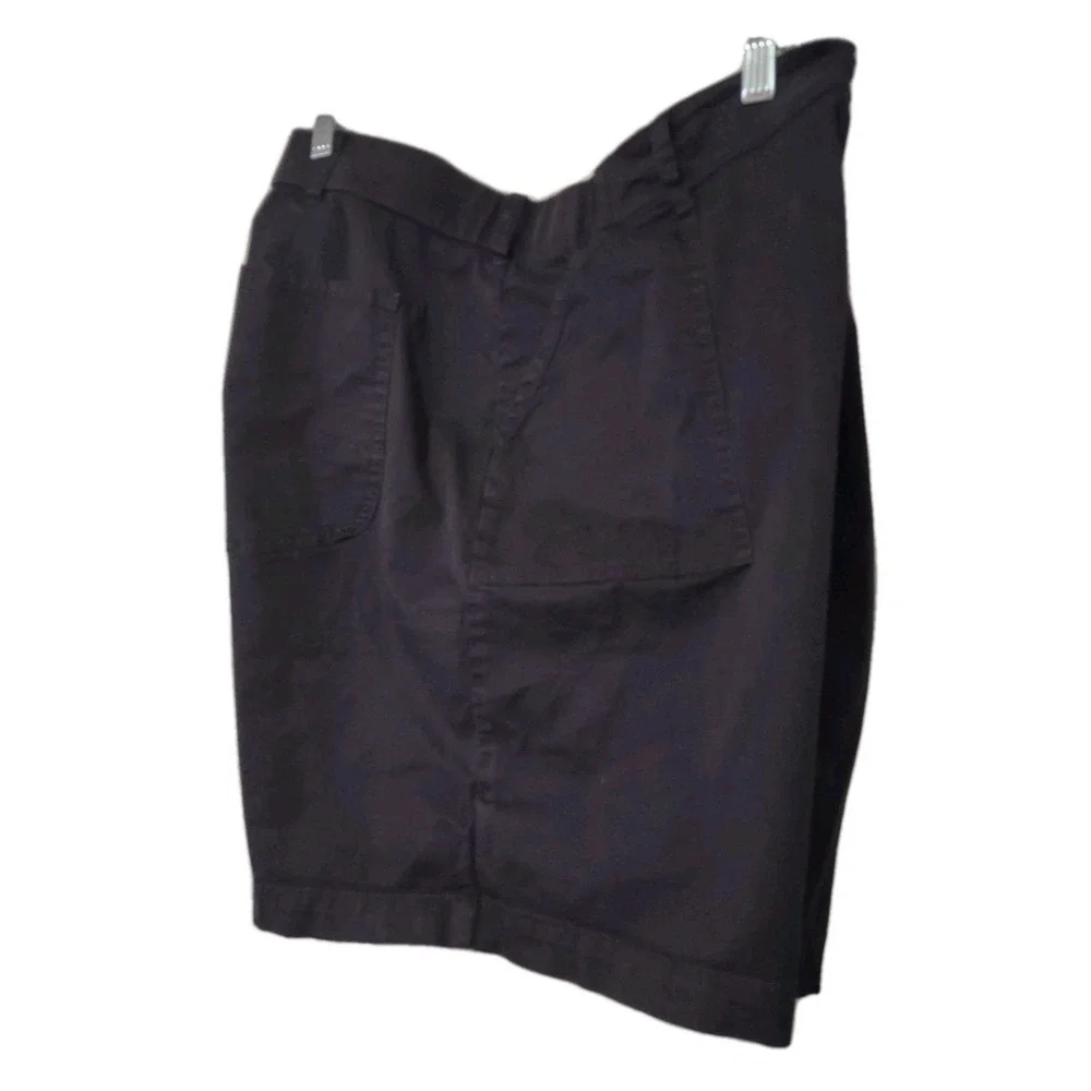 Lee Shorts M Women 22W Black Plus Size Utility Gorpcore Normcore Casual Summer - Picture 4 of 12